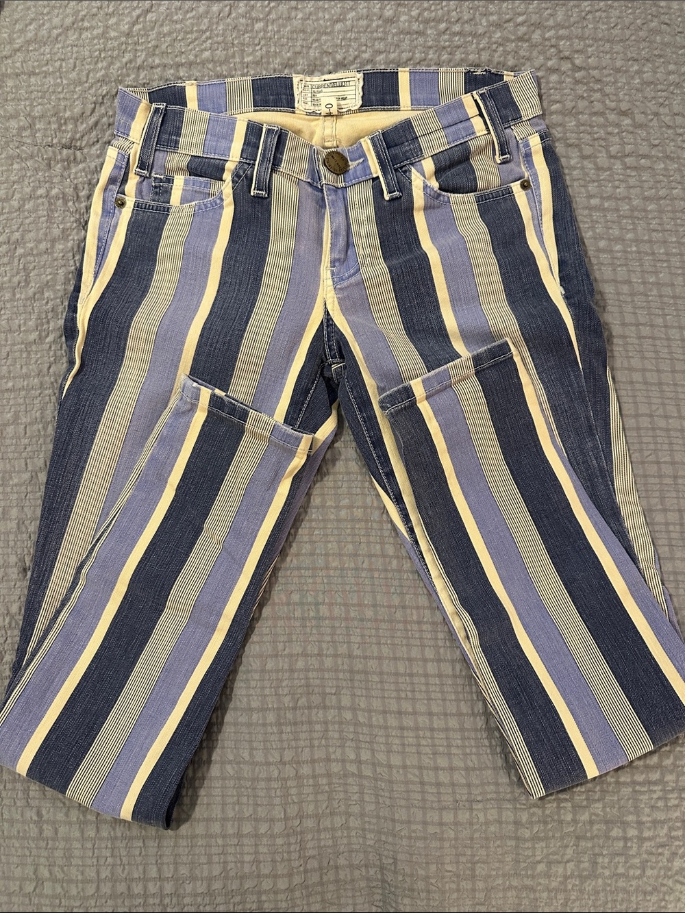 Current Elliott Striped Jeggings